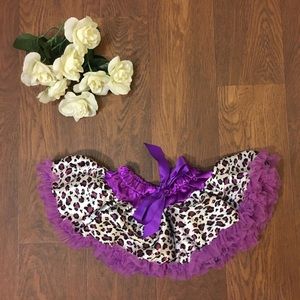 Purple Leopard Print Tutu